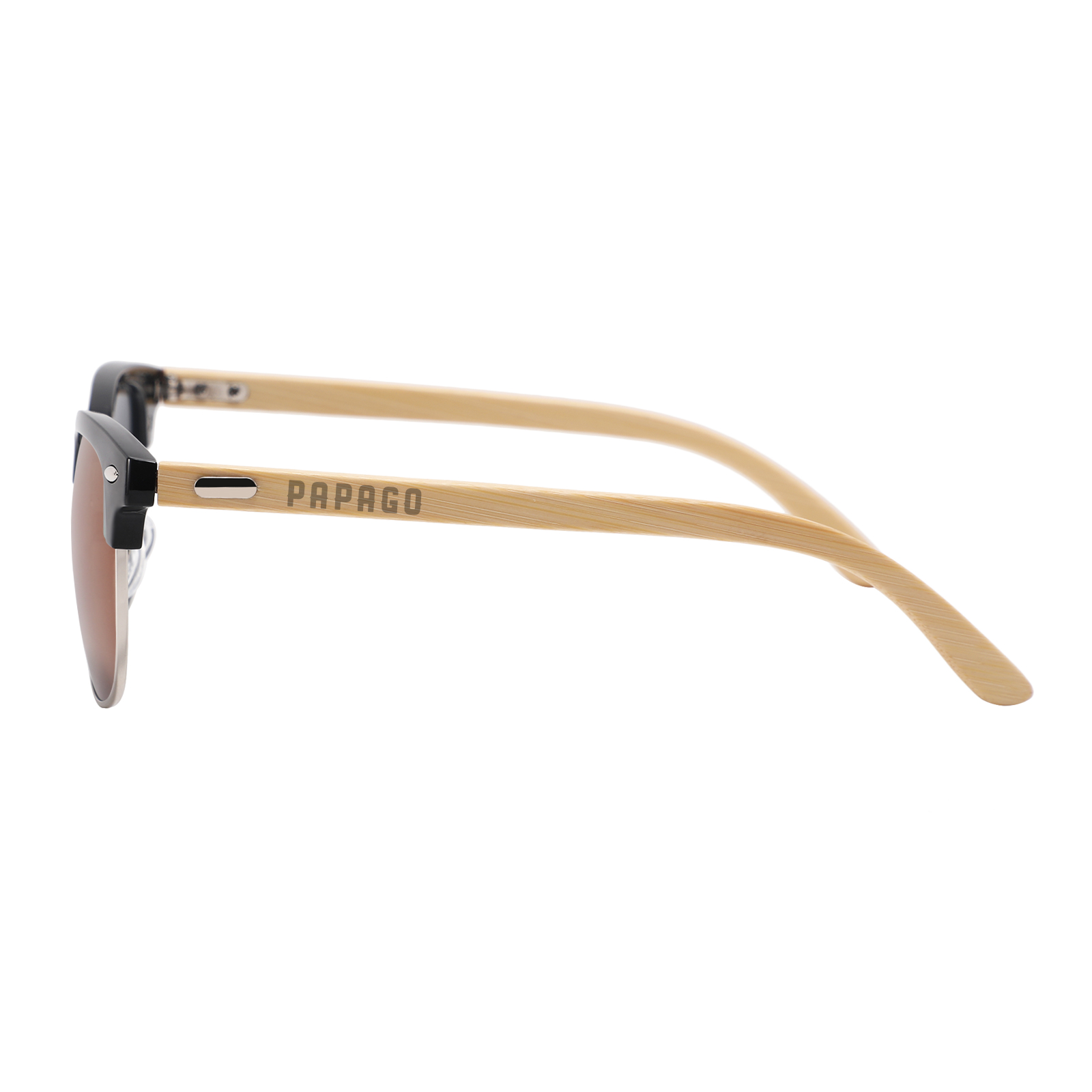 Papago Violet Apaches sunglasses with purple tinted lenses and stylish black frames.