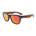 Handmade Papago Sunset Magnolias sunglasses with recycled wooden frames, featuring a stylish design and natural finish.