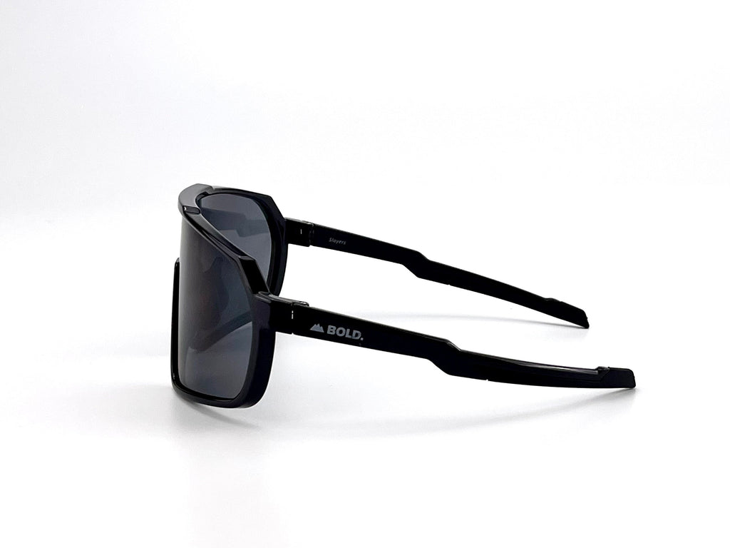 Oversized Wraparound Sport Sunglasses