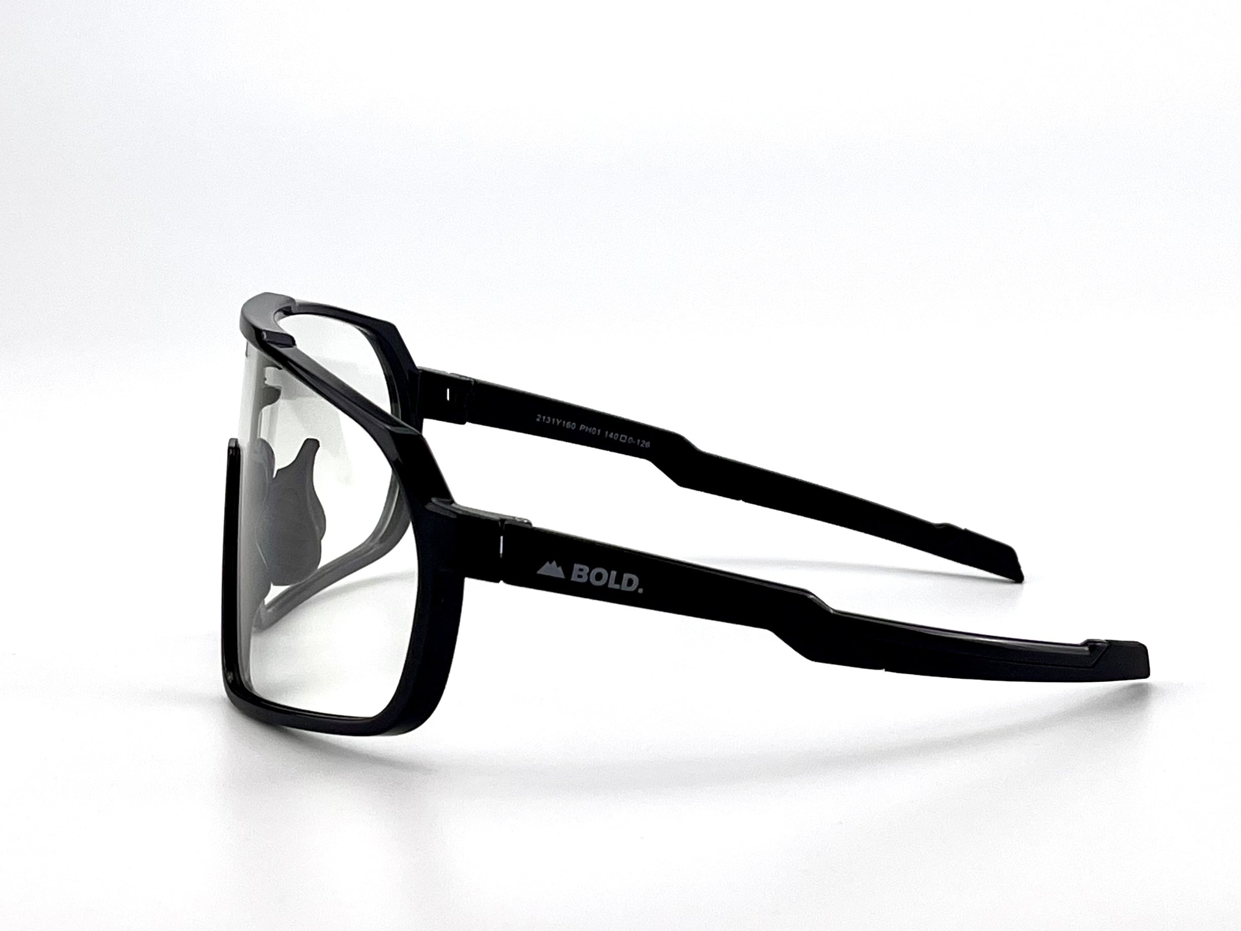 Oversized Photochromic Sport Sunglasses