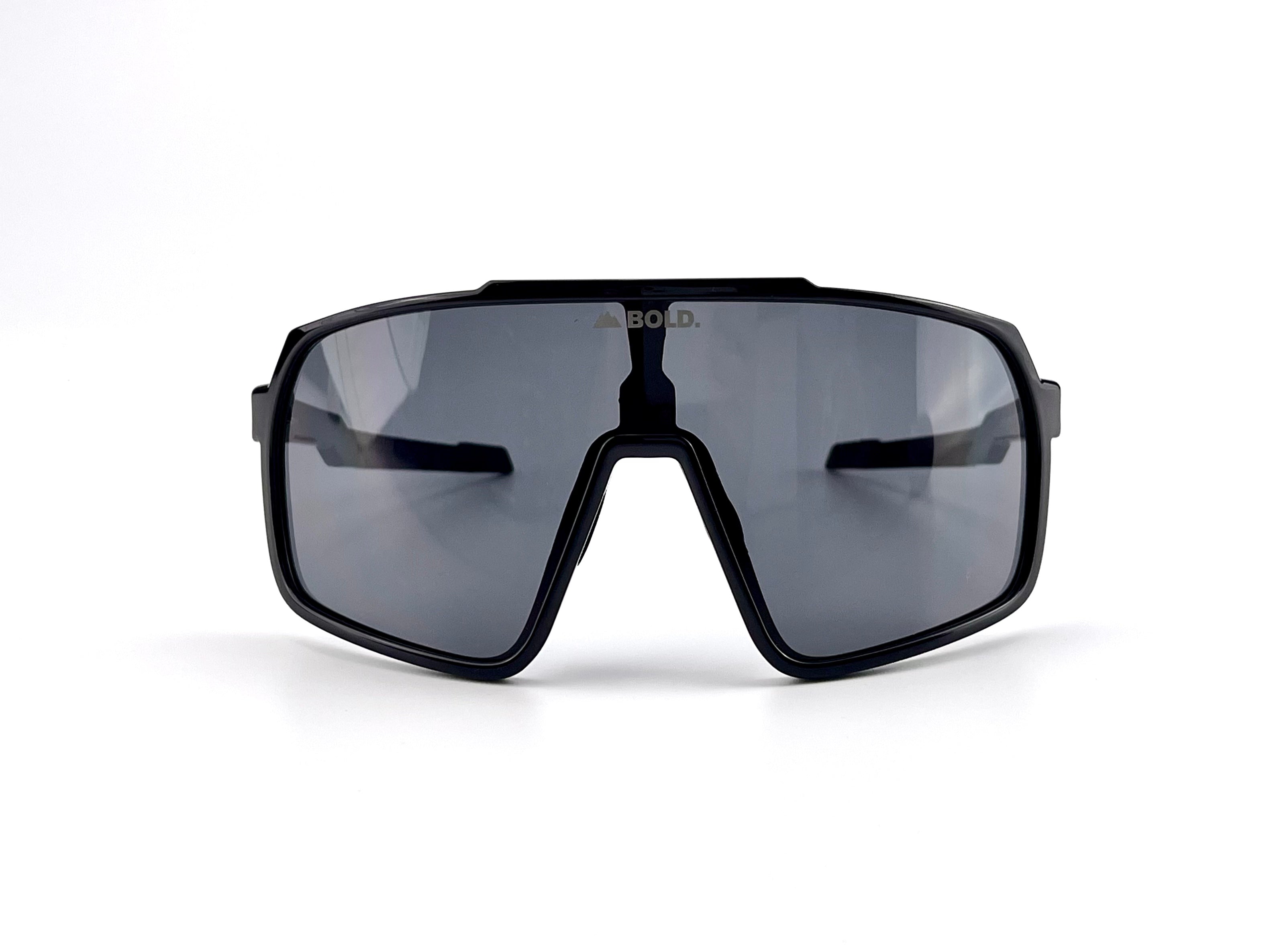 Oversized Wraparound Sport Sunglasses