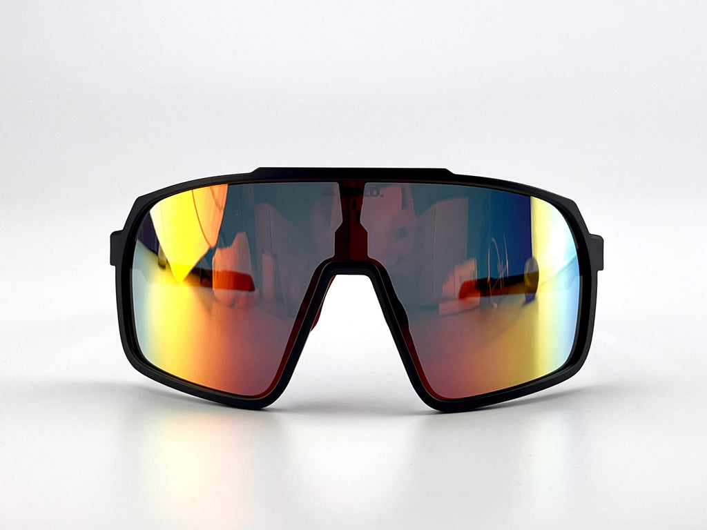 Oversized Wraparound Sport Sunglasses
