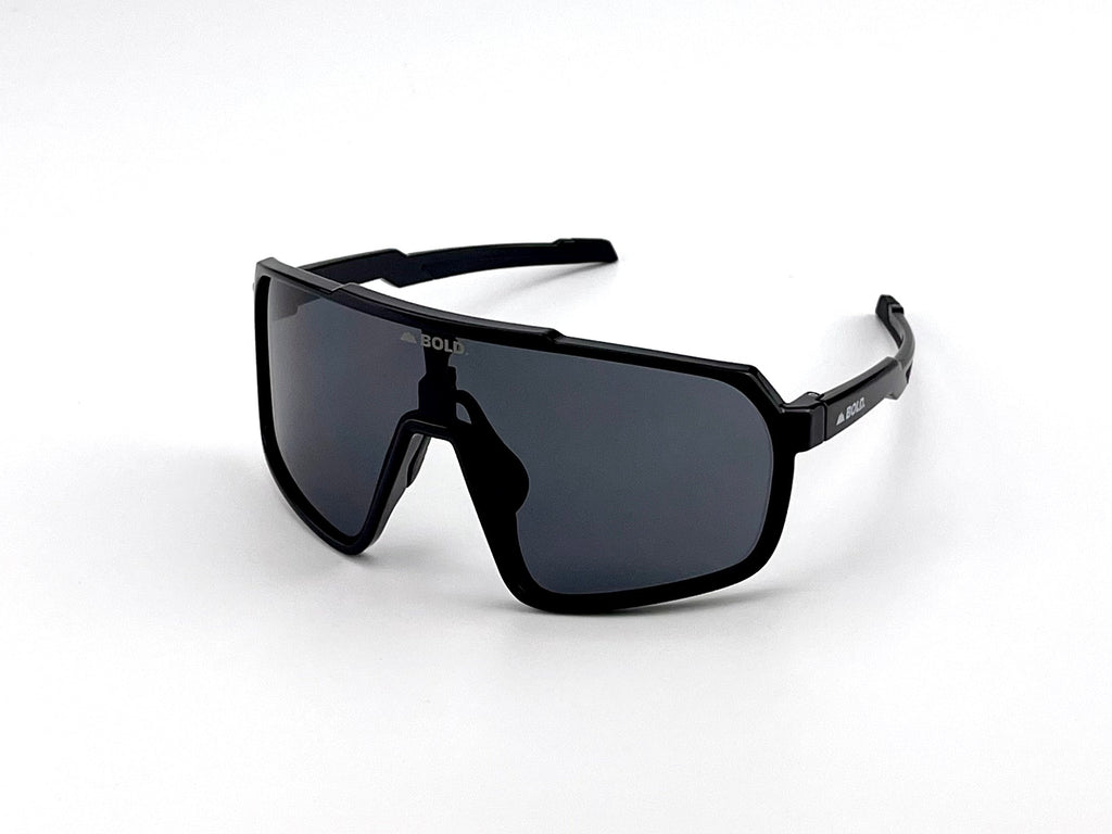 Oversized Wraparound Sport Sunglasses