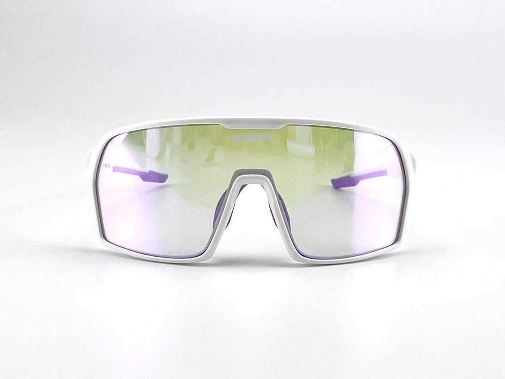 Boldouterwear BOLD Drift photochromic sunglasses with outdoor style, featuring dark tinted lenses and sleek frame design.