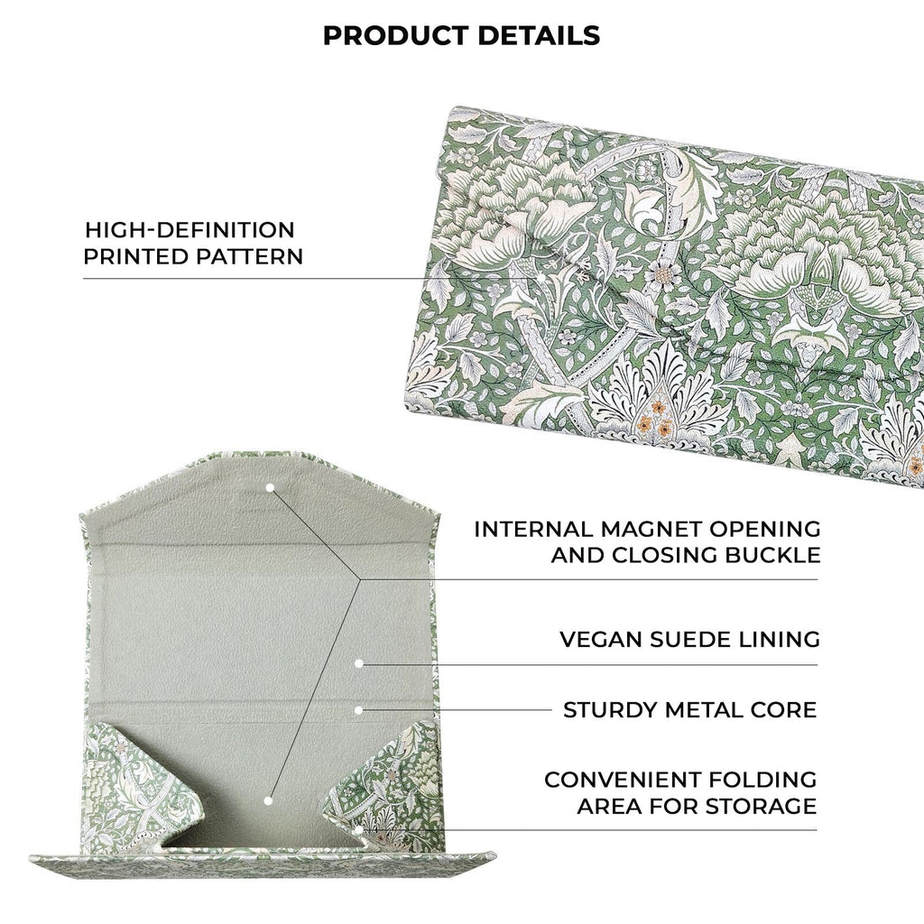 Windrush by William Morris Vegan Leather Glasses Case