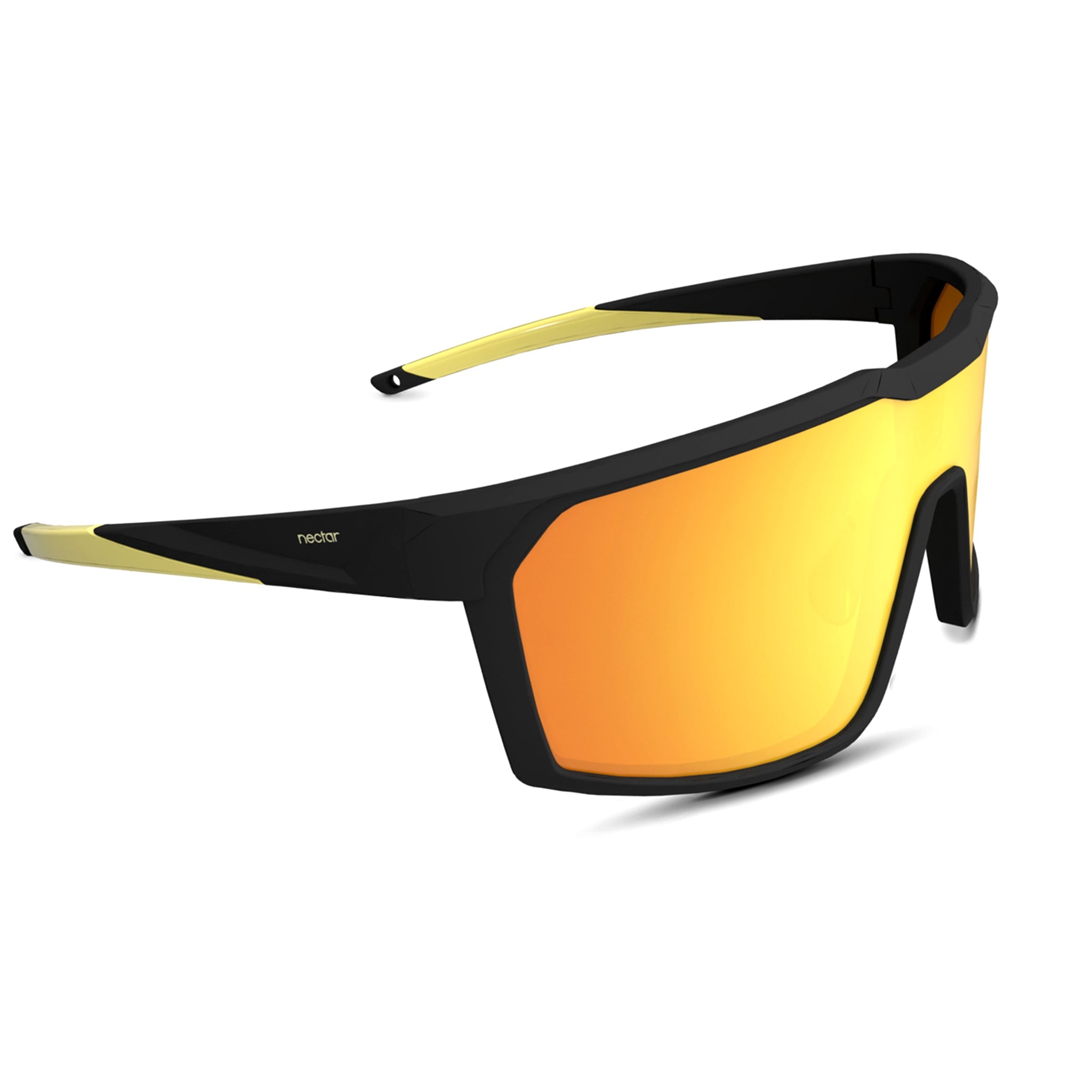 Ellijay Polarized Shield Sunglasses – Panoramic Sport Coverage | Nectar