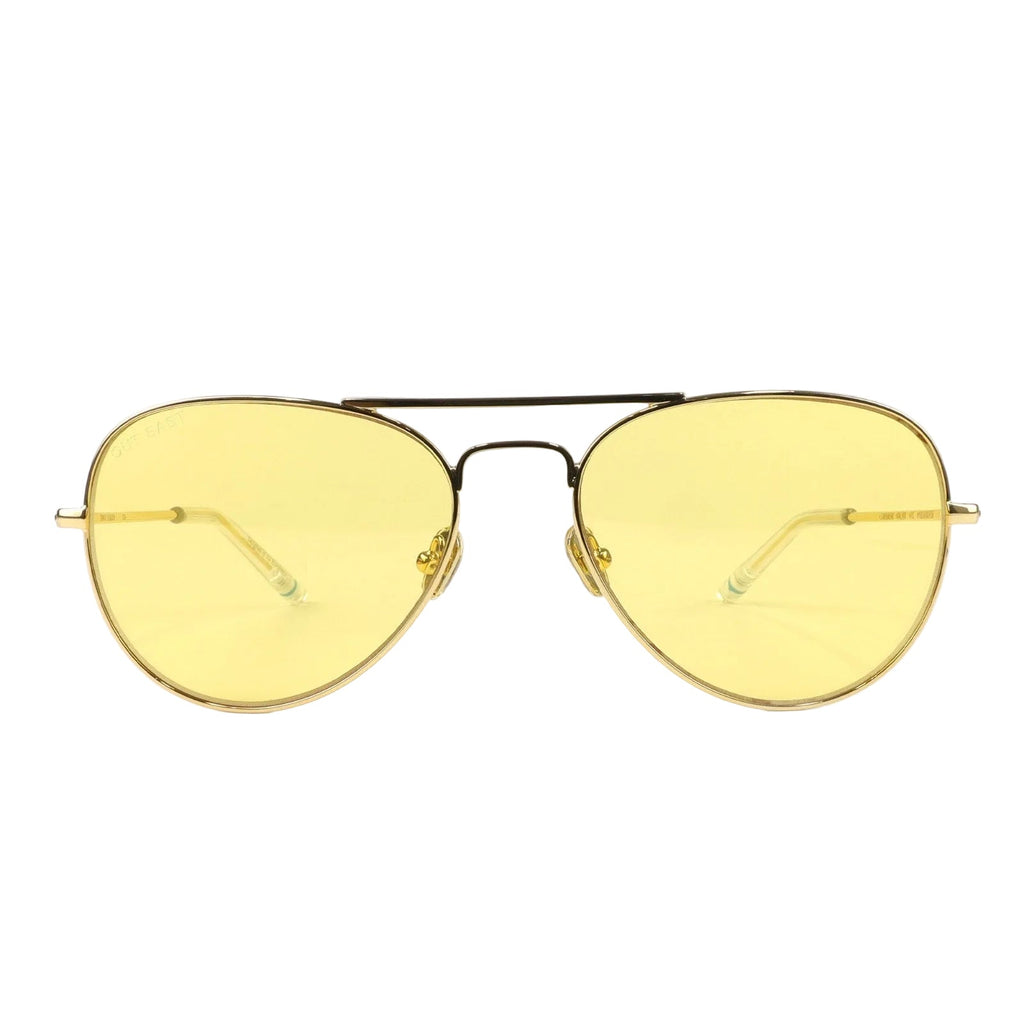Fairview 18K Gold Aviator Sunglasses | Out East Eyewear