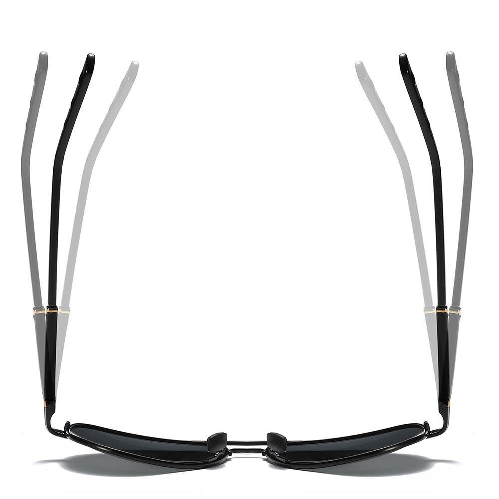 Stevvex aviation luxury pilot style sunglasses with polarized lenses and UV400 protection, featuring classic frame design.