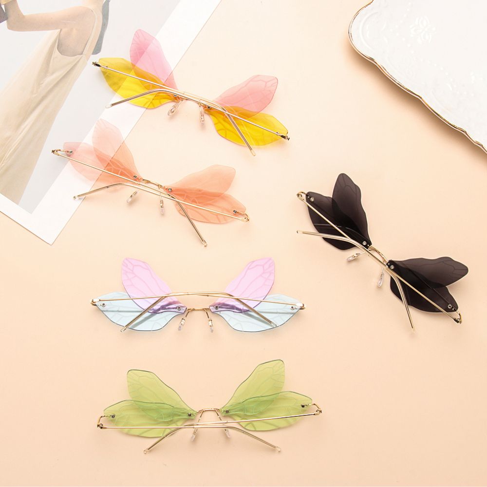 Fairy Wing Sunglasses – Ethereal Oversized Shades for Women
