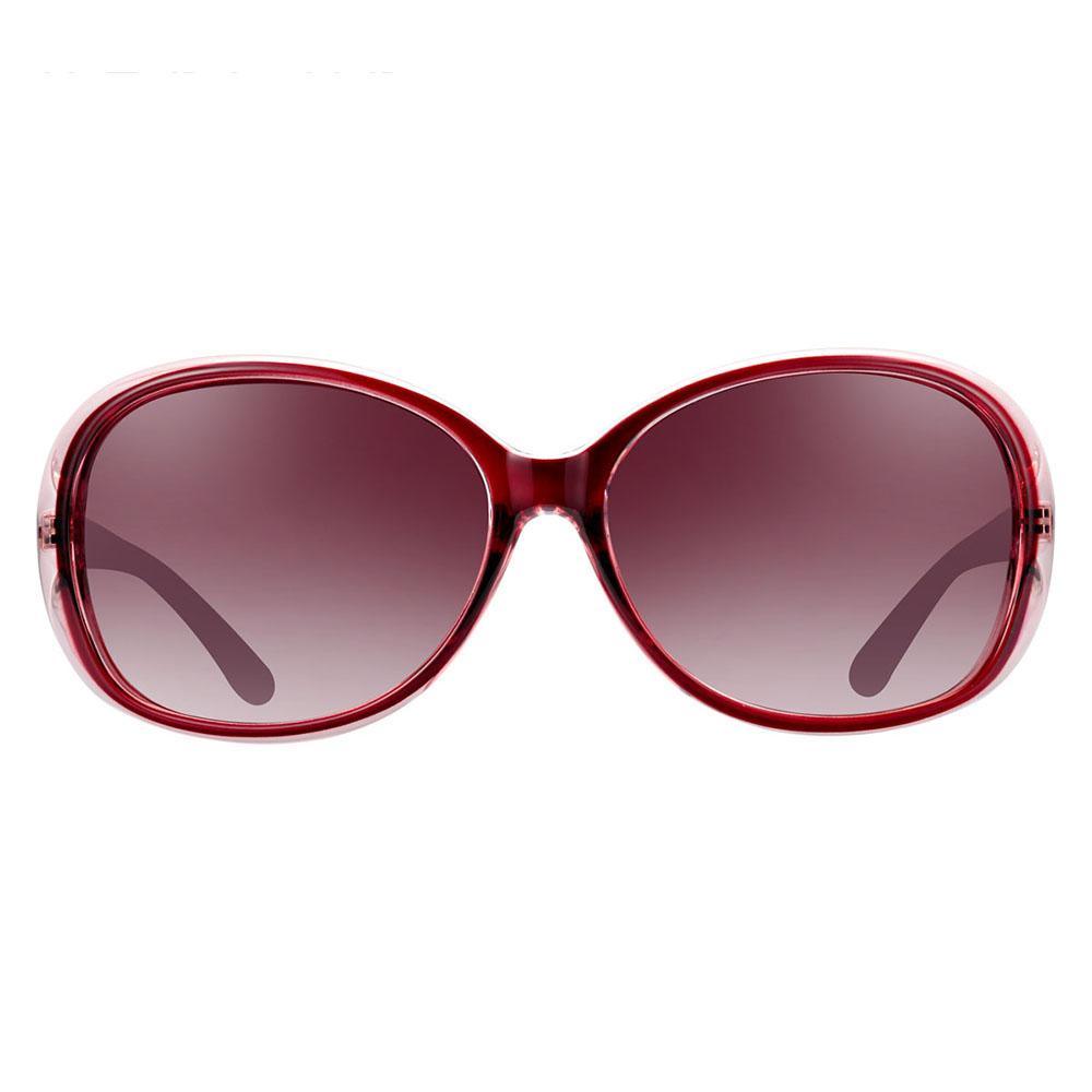 Stylish Stevvex modern luxury polarized UV400 sunglasses for women with sleek frame and tinted lenses on a white background.