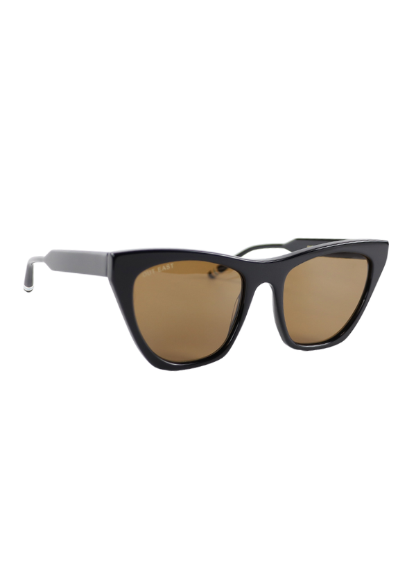 Out East Eyewear Charla sunglasses with stylish frames and tinted lenses, perfect for sunny days and outdoor fashion.