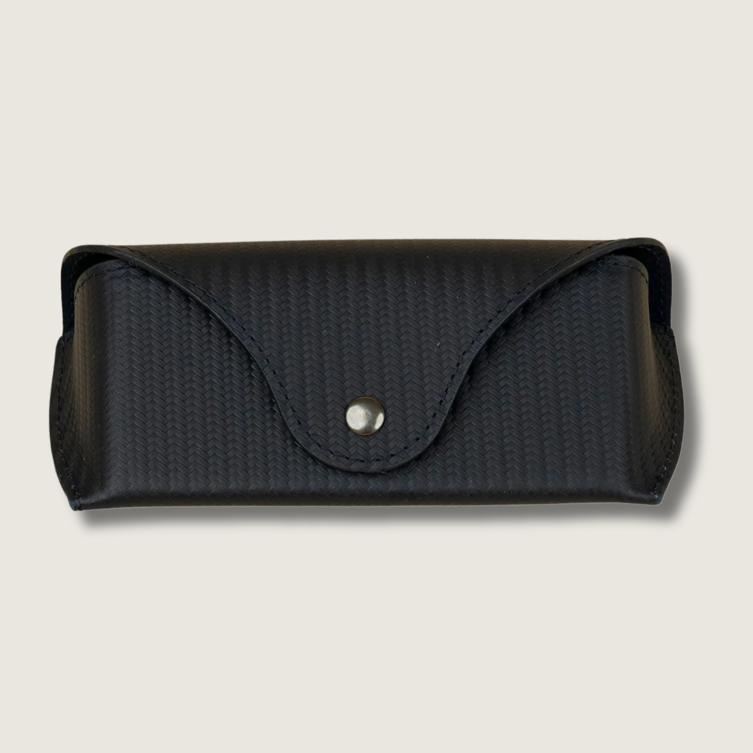 Black Leather Sunglasses Case