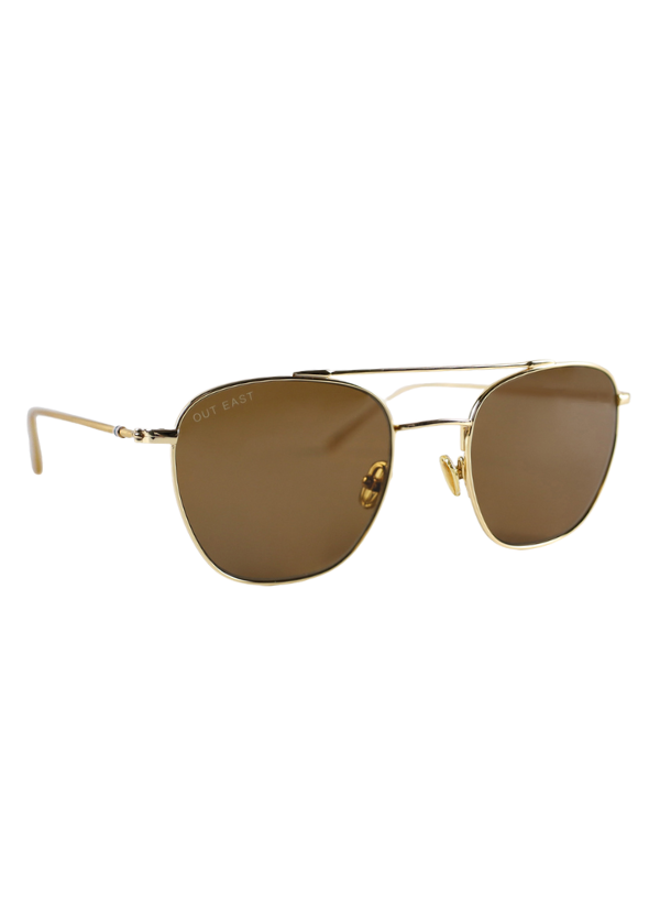 Watermill-Revere 18K Titanium Aviator Sunglasses | Out East Eyewear