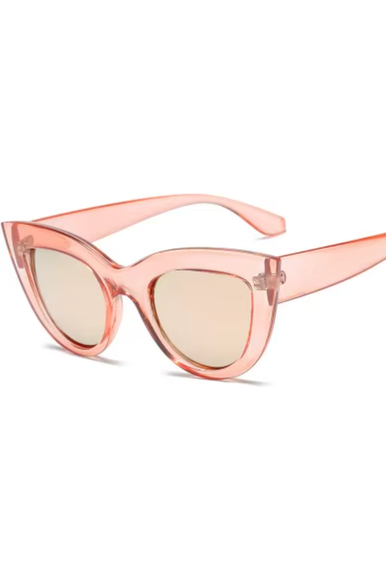 Rose Blush Sunglasses – Pink Frame Dark Lens