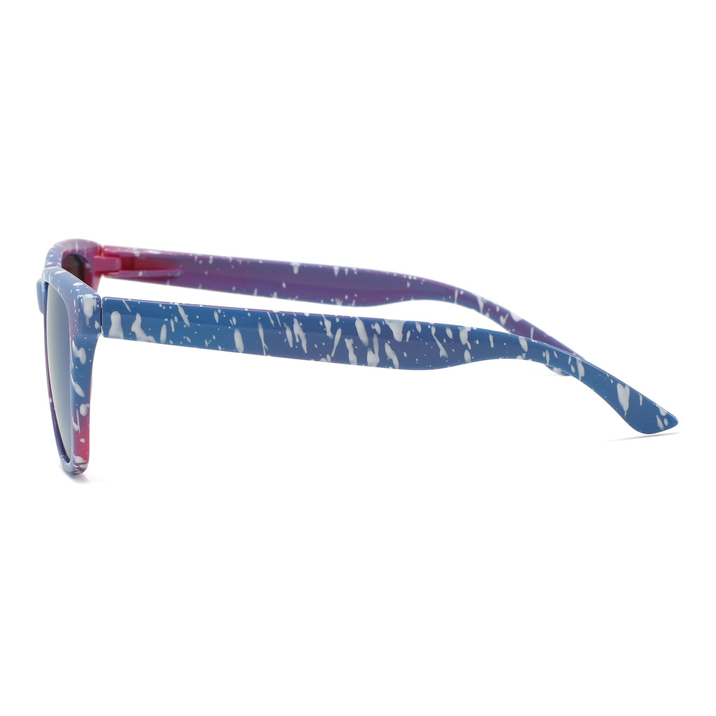 Handmade recycled wooden sunglasses by Papago from the Mystik X collection, showcasing natural wood grain and stylish design.