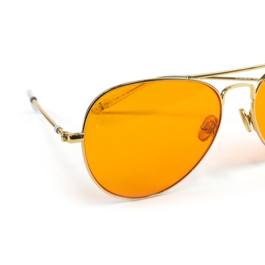 Fairview 18K Gold Aviator Sunglasses | Out East Eyewear