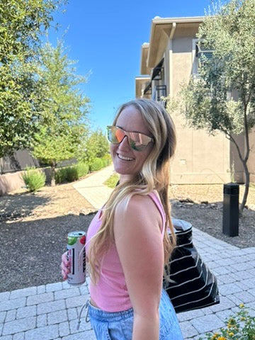 Papago Coral Ventures sunglasses with stylish frames and tinted lenses, showcasing a trendy eyewear design.