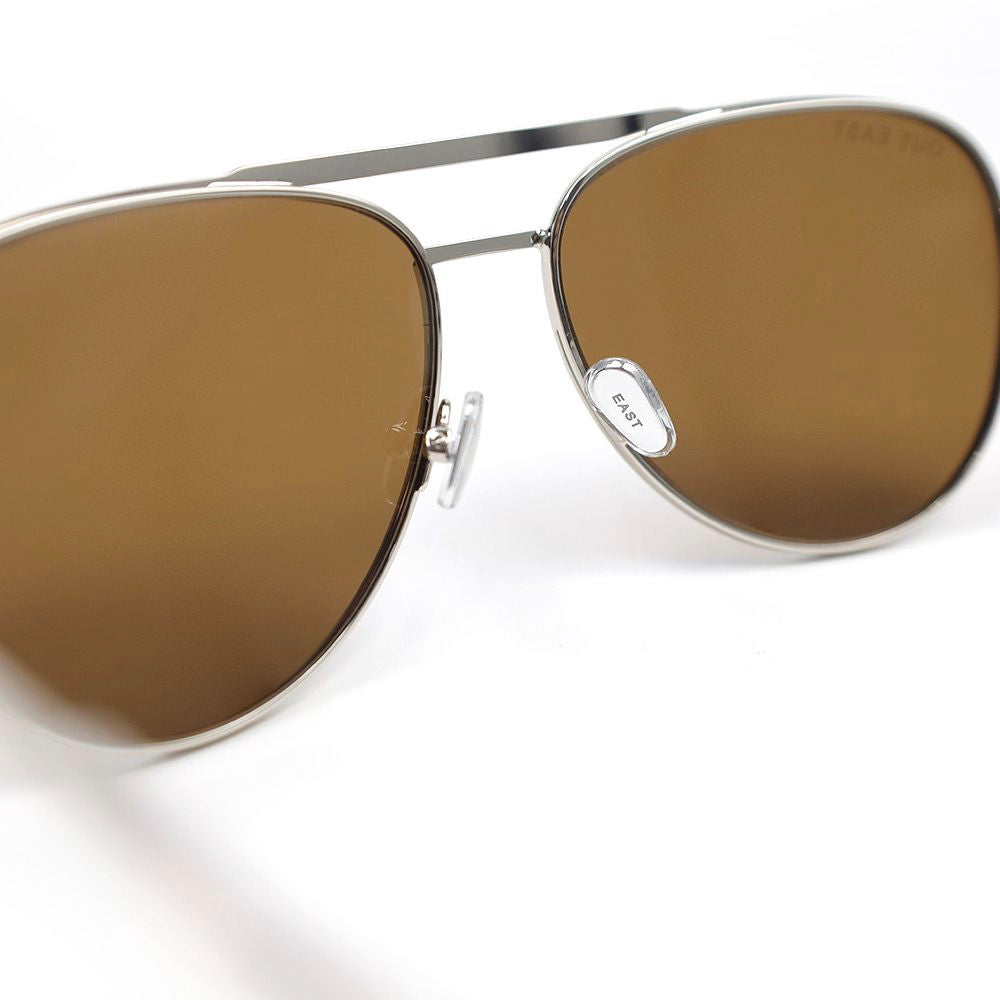 Garrick Polarized Aviator Sunglasses | Out East Eyewear