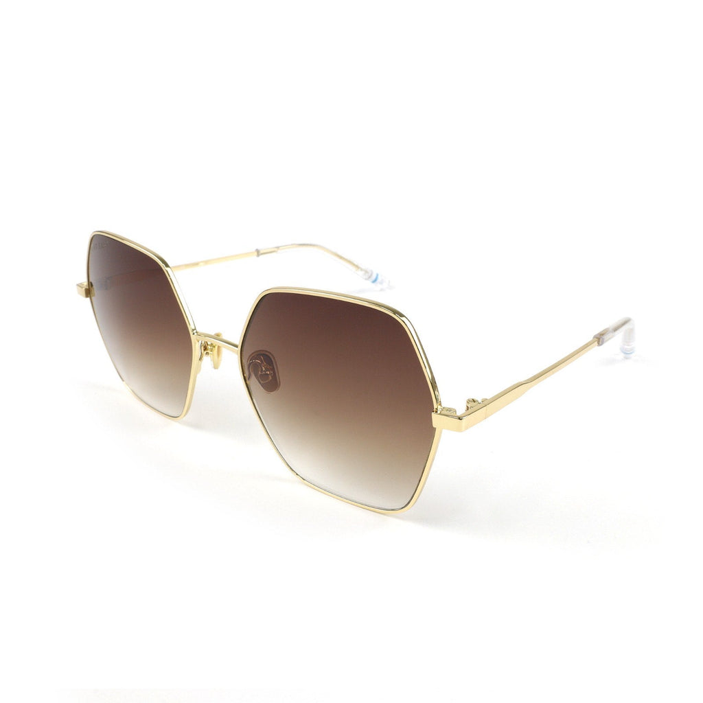 Dorset Polarized Hexagonal Sunglasses | Out East Eyewear