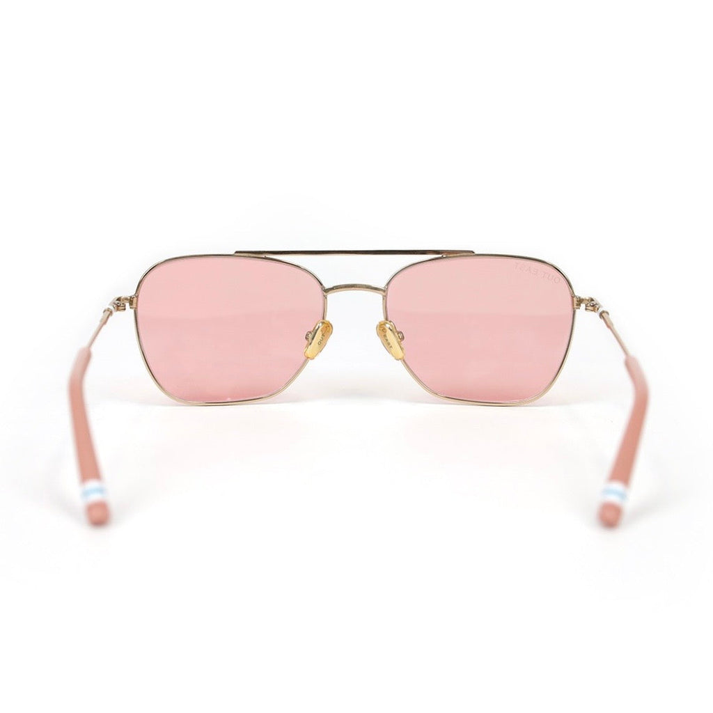 Rosewood 18K Gold Aviator Sunglasses | Out East Eyewear