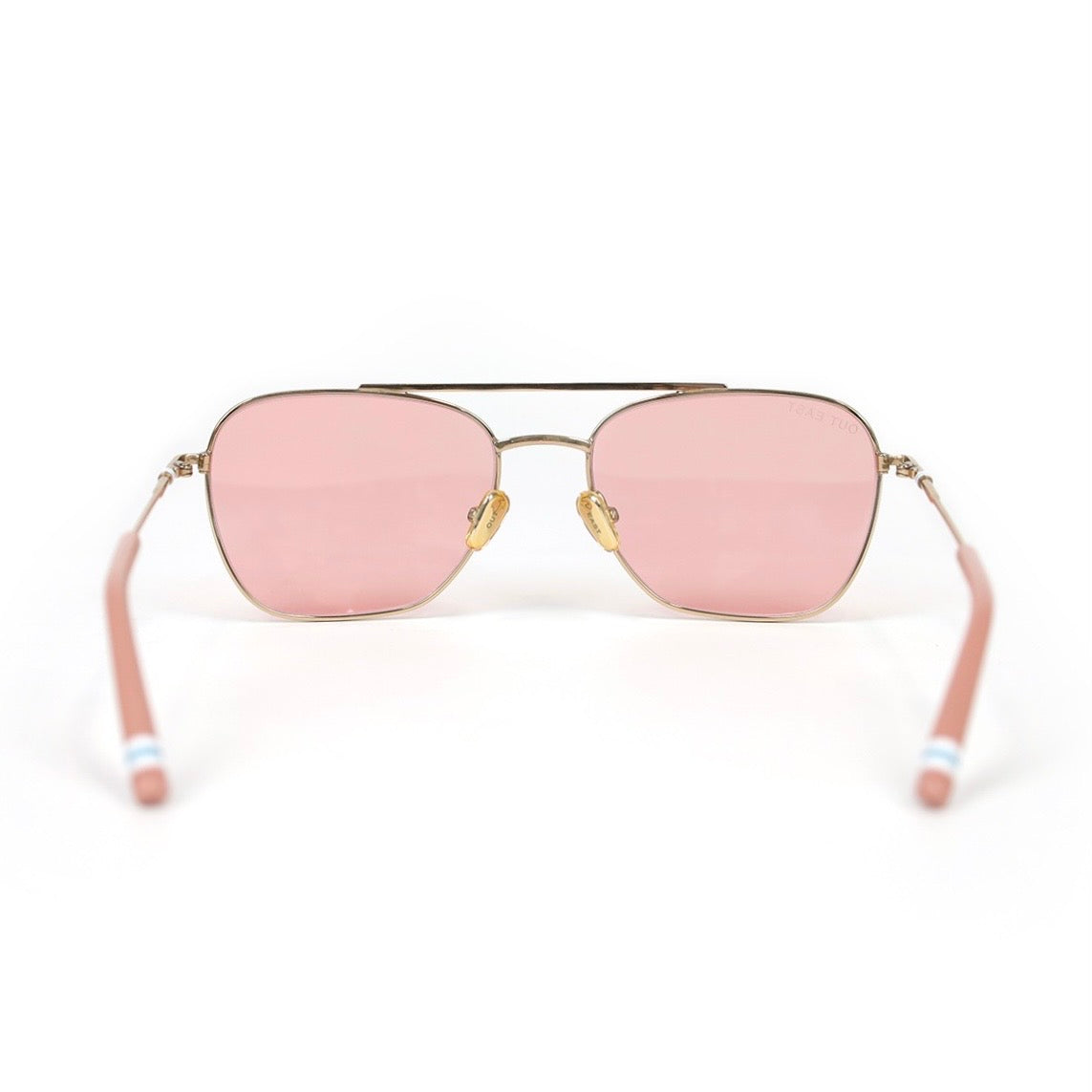Rosewood 18K Gold Aviator Sunglasses | Out East Eyewear