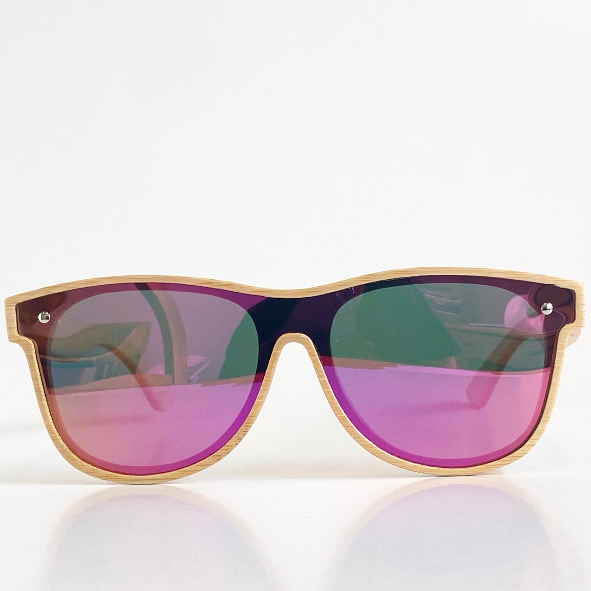Women's Bamboo Cat-Eye Sunglasses