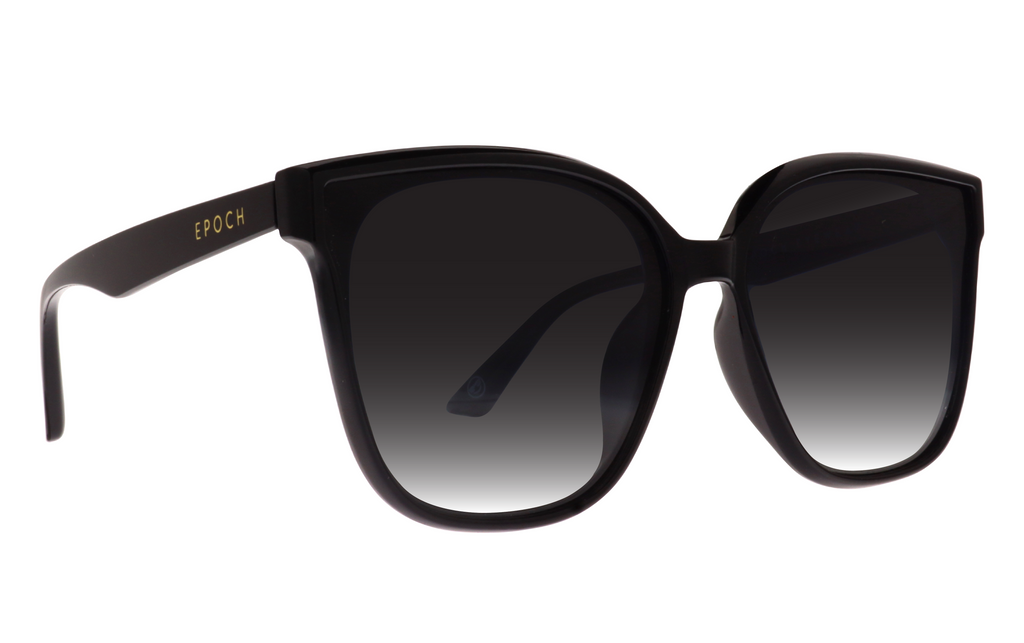 Epoch Eyewear Audrey Charade Polarized Sunglasses – Oversized Gradient Cat Eye