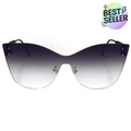 TopFoxx Sustainable Venice 2 Faded Black Aviator Sunglasses