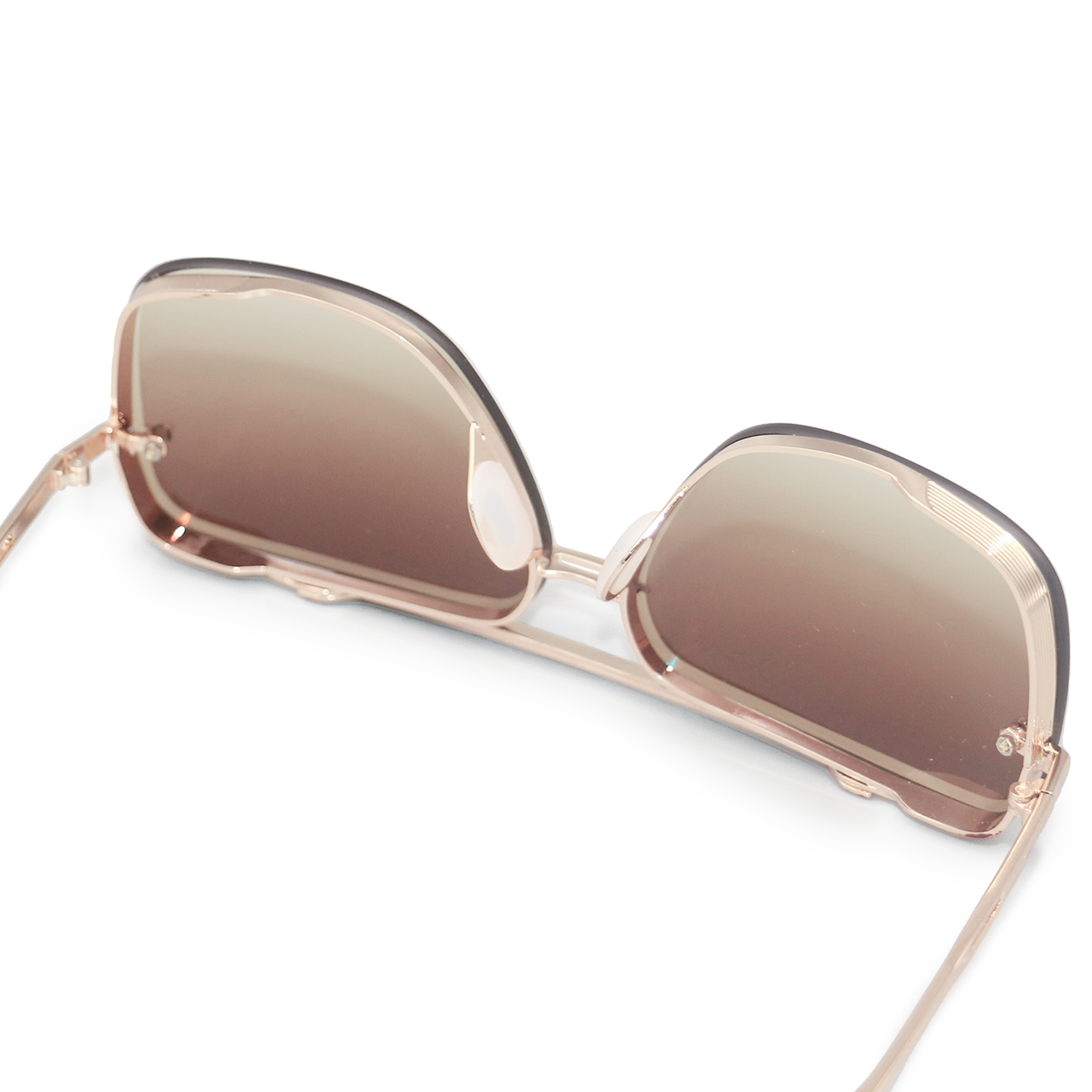 Bella Gold Aviator Sunglasses — Tangle-Free, UV400 Protection