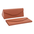 Brown Vegan Leather Glasses Case