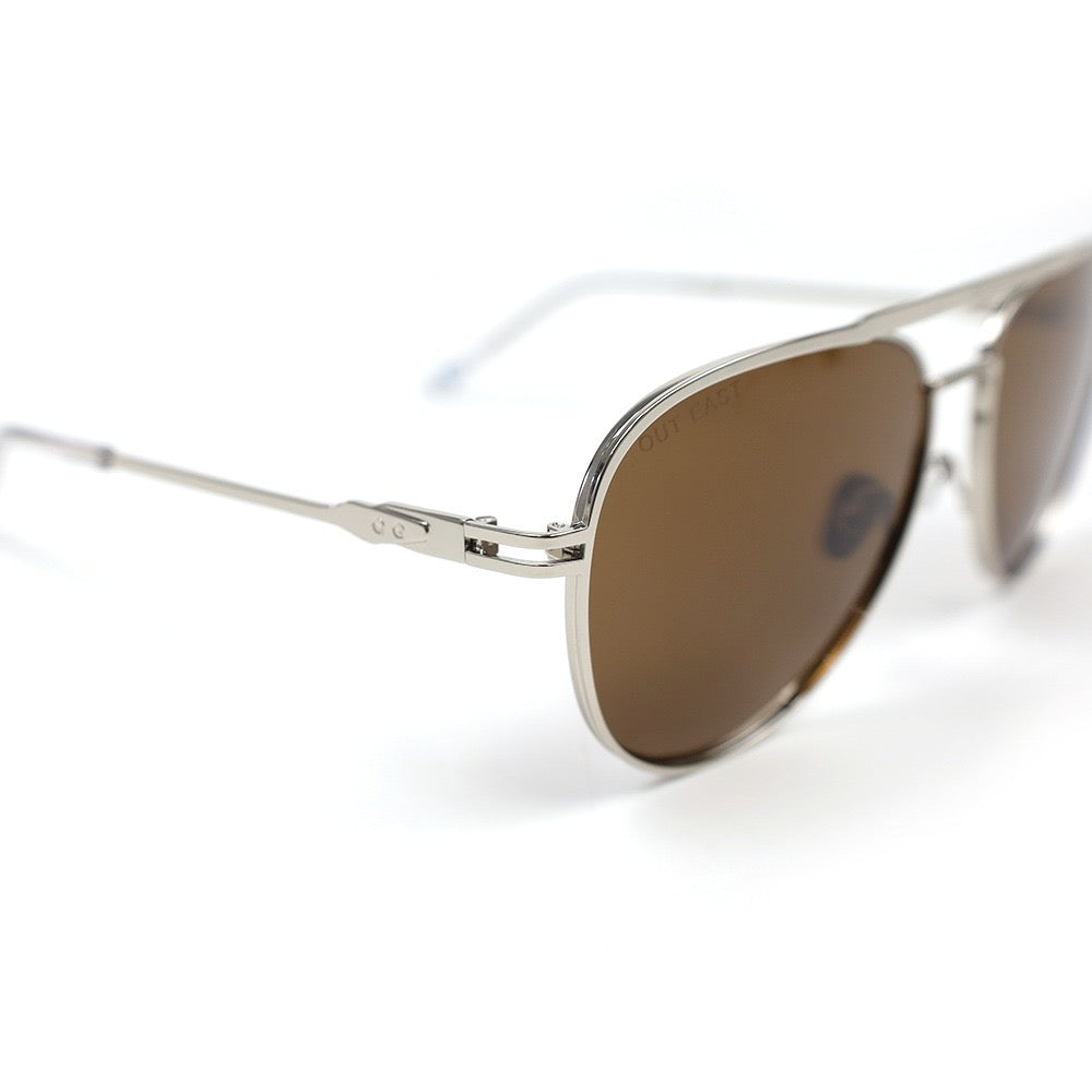 Garrick Polarized Aviator Sunglasses | Out East Eyewear