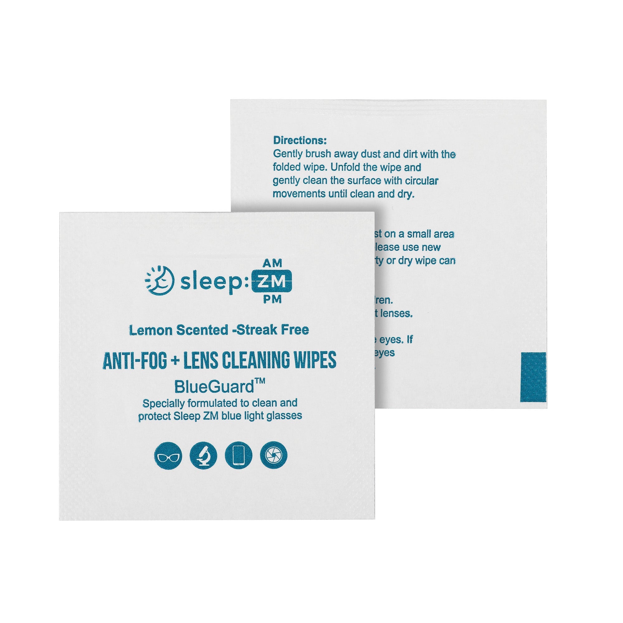Anti-Fog Lens Cleaning Wipes