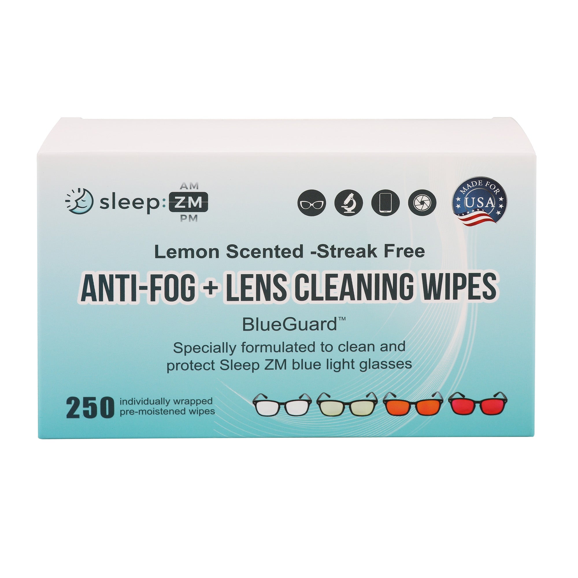 Anti-Fog Lens Cleaning Wipes
