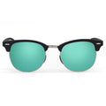 Masters Black Clubmaster Sunglasses — Tangle-Free, UV400 Protection