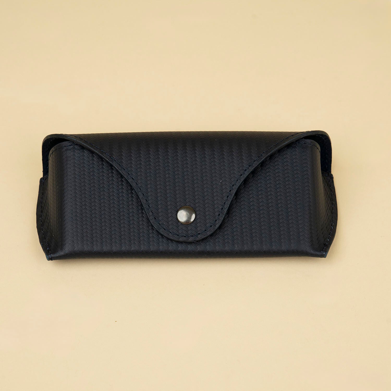Black Leather Sunglasses Case