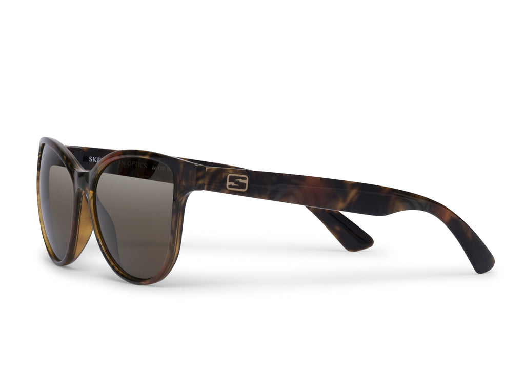 Skeleton Optics Mia Lava Verde Gloss Polarized Sunglasses for Men & Women