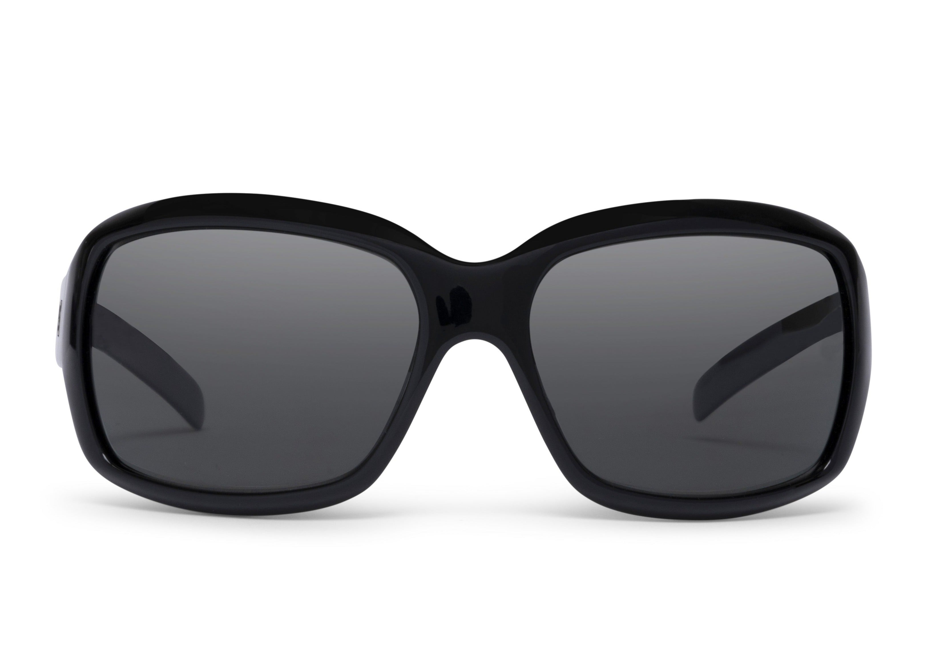 Skeleton Optics Serena Gloss Black Polarized Sunglasses for Men & Women