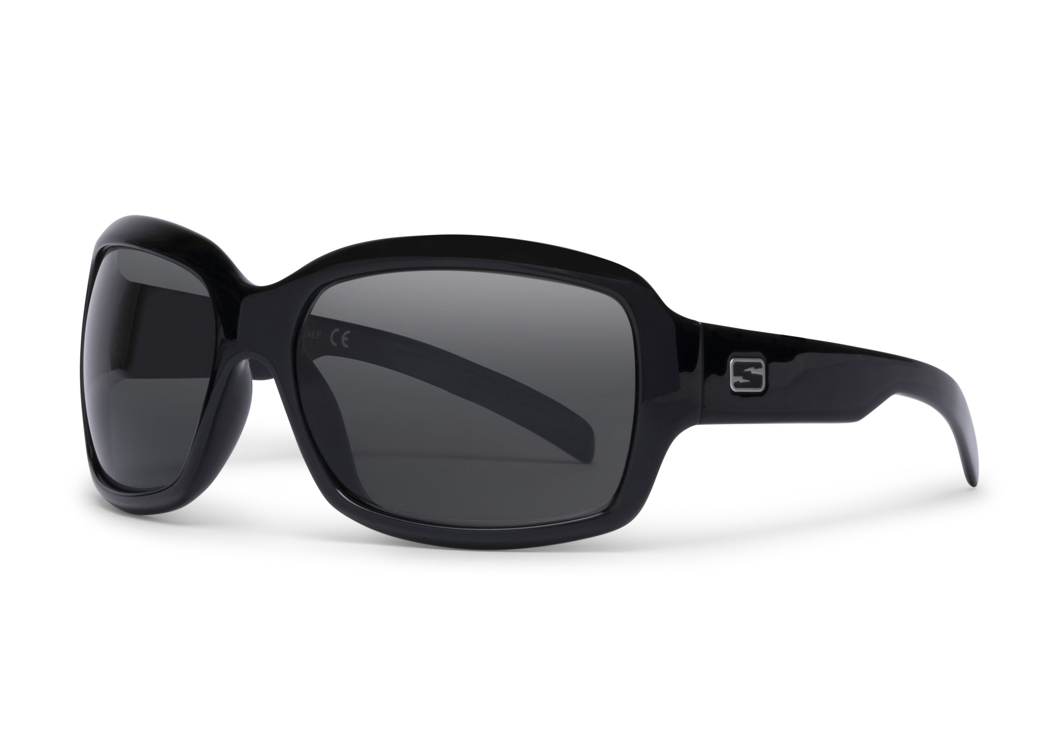 Skeleton Optics Serena Gloss Black Polarized Sunglasses for Men & Women