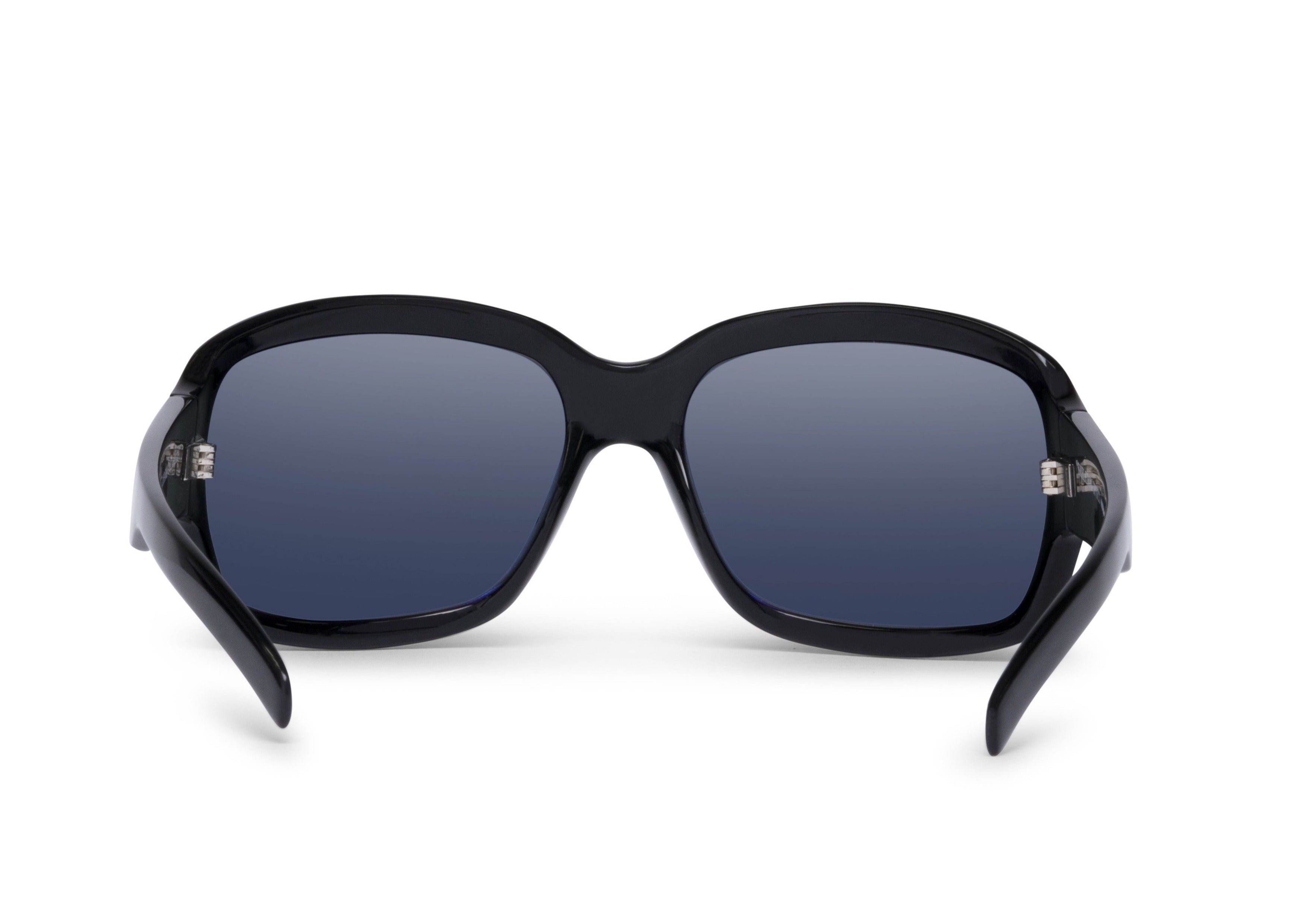 Skeleton Optics Serena Gloss Black Polarized Sunglasses for Men & Women