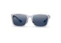 Skeleton Optics Lindsey Crystal Clear Gloss Polarized Sunglasses for Men & Women