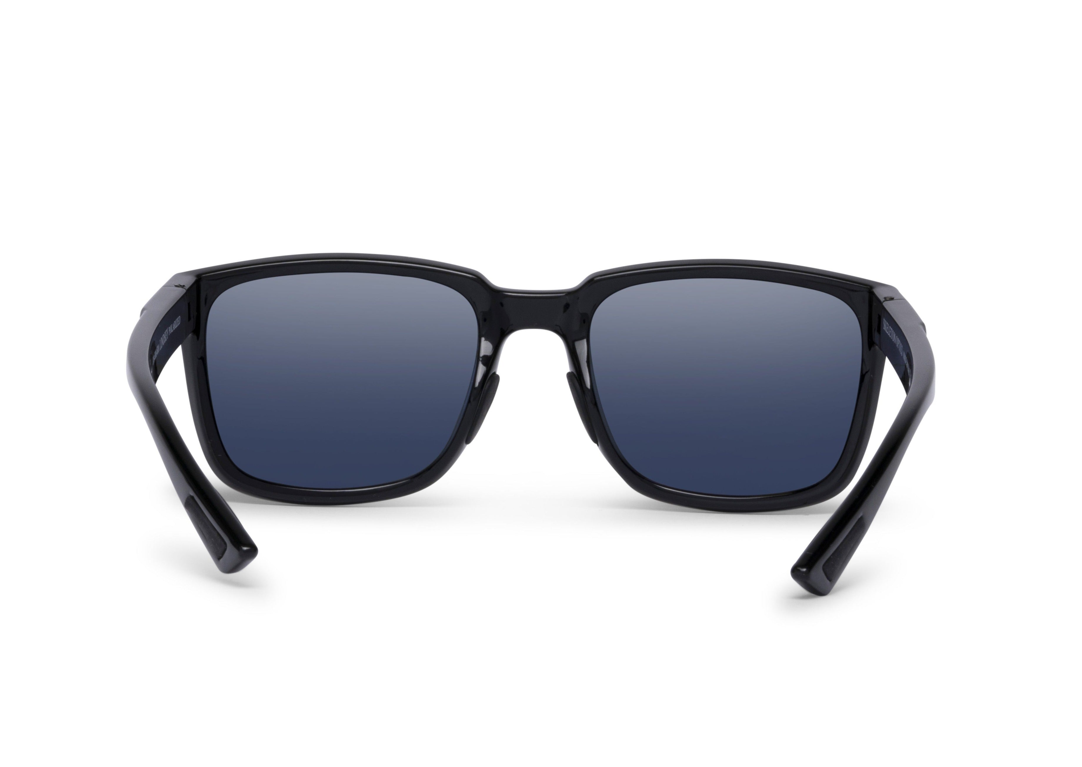 Skeleton Optics Lindsey Gloss Black Polarized Sunglasses for Men & Women