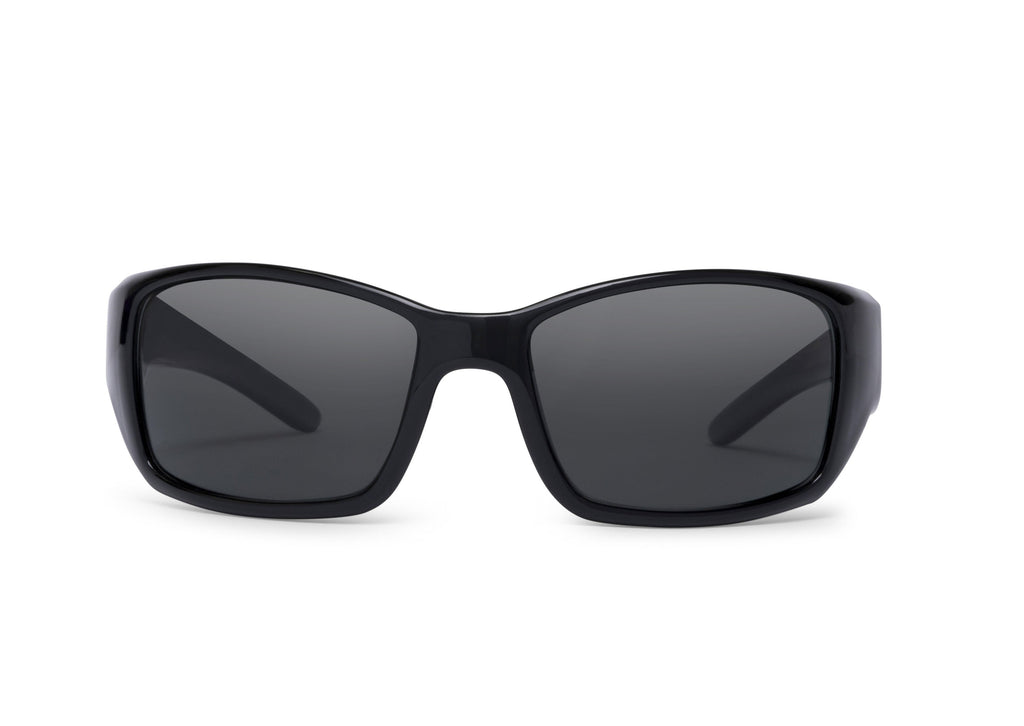 Skeleton Optics Flo Gloss Black Polarized Sunglasses for Men & Women