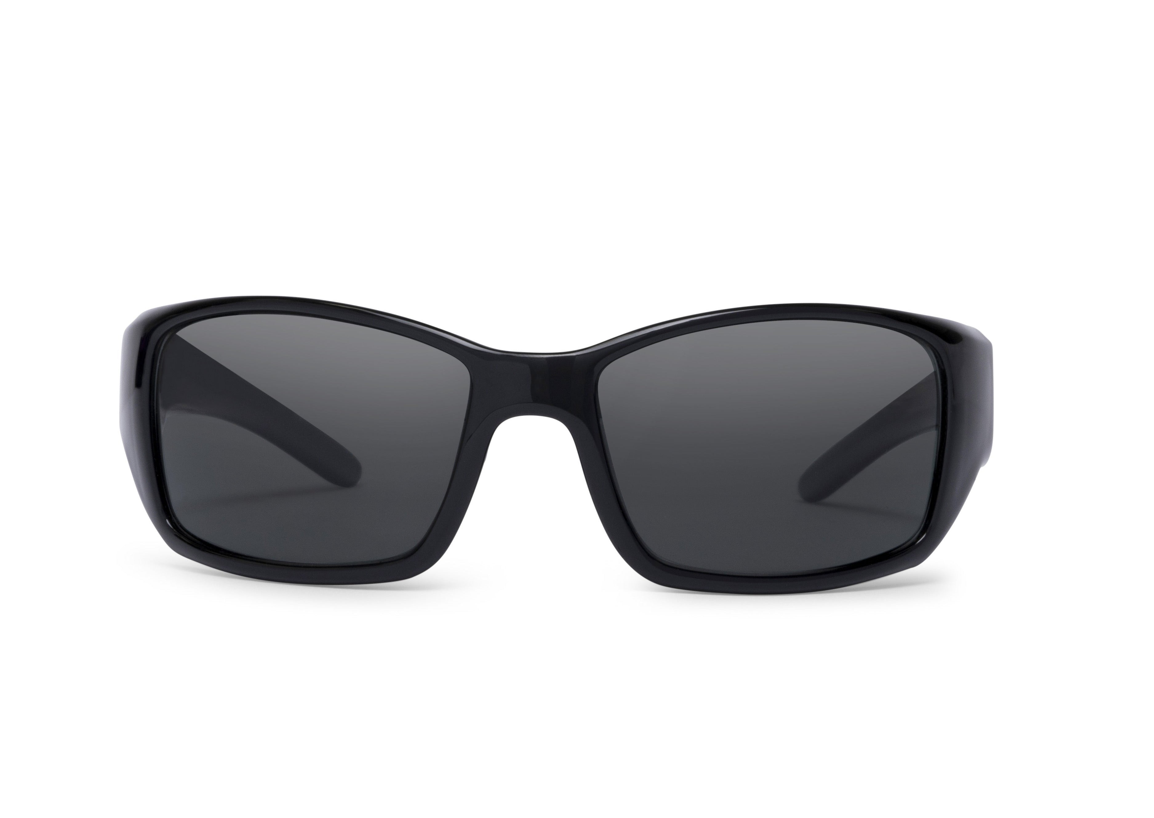 Skeleton Optics Flo Gloss Black Polarized Sunglasses for Men & Women