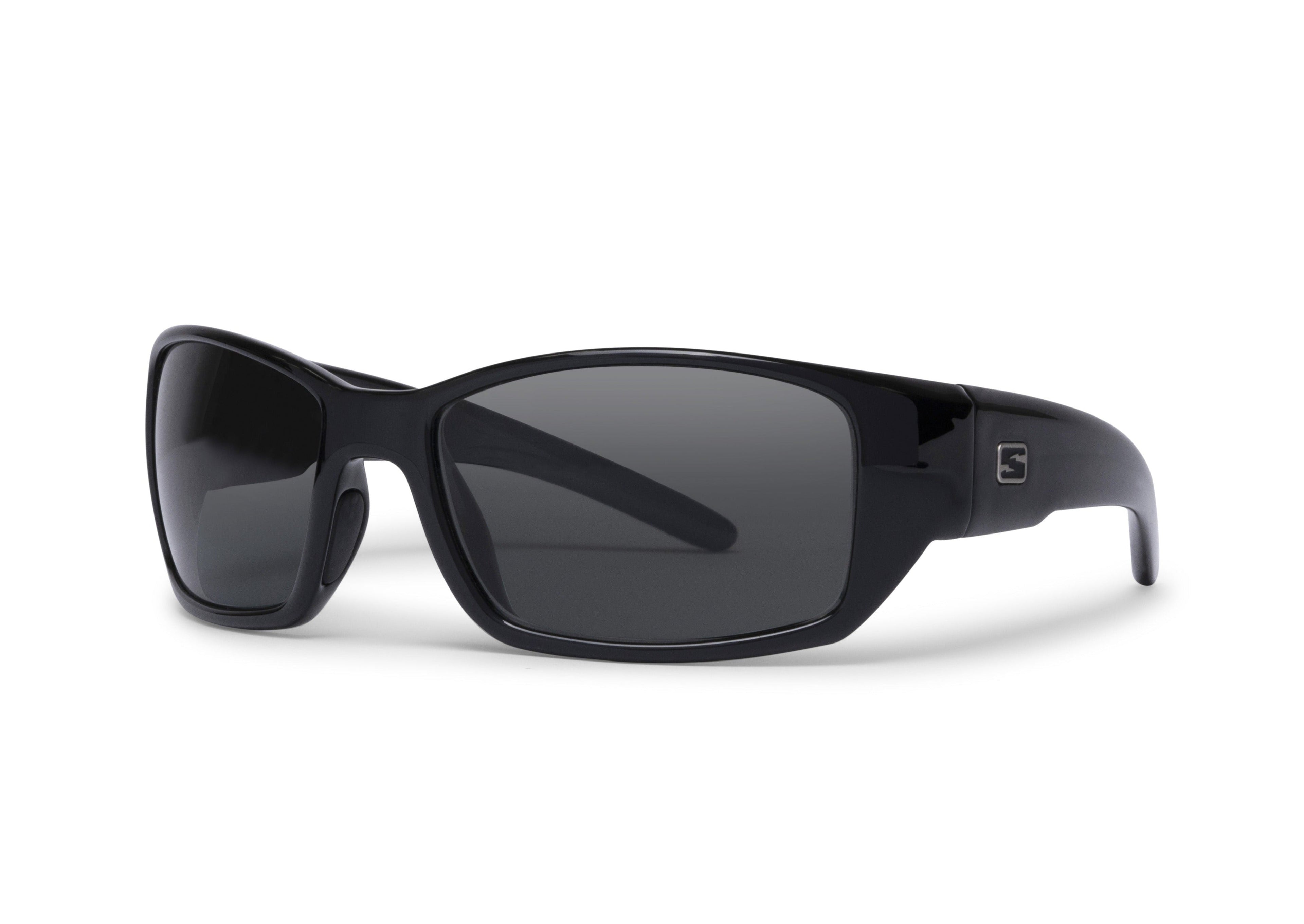 Skeleton Optics Flo Gloss Black Polarized Sunglasses for Men & Women