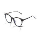 Black Daytime Oracle Blue Light Computer Glasses by Sleep ZM, designed to reduce eye strain from screen exposure.