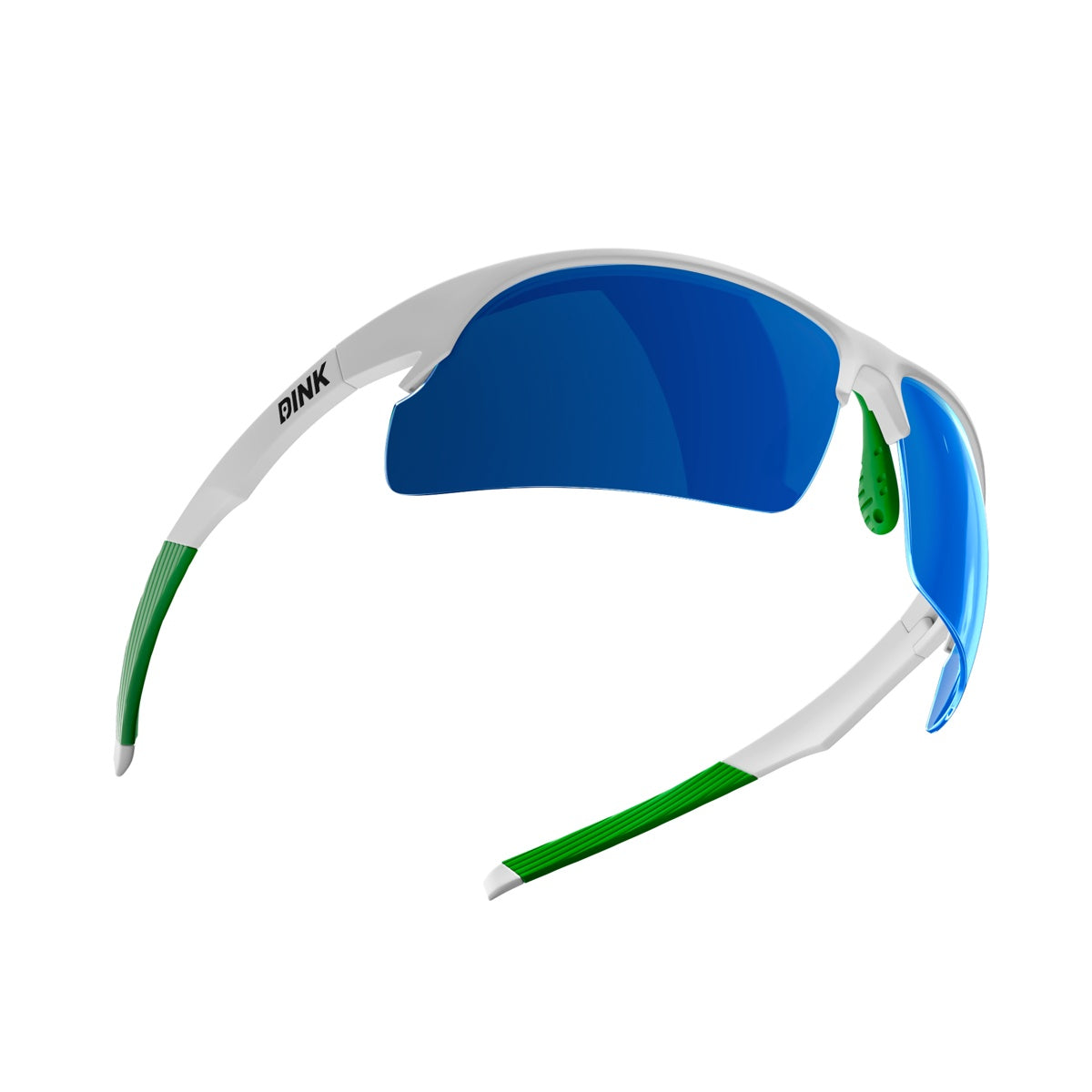Dink Eyewear Daytona Pickleball Sunglasses – White/Green