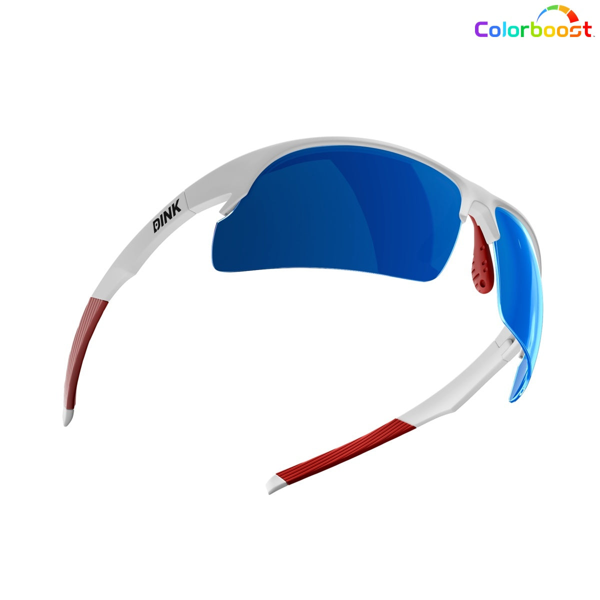 Dink Eyewear Daytona Pickleball Sunglasses – White/Red