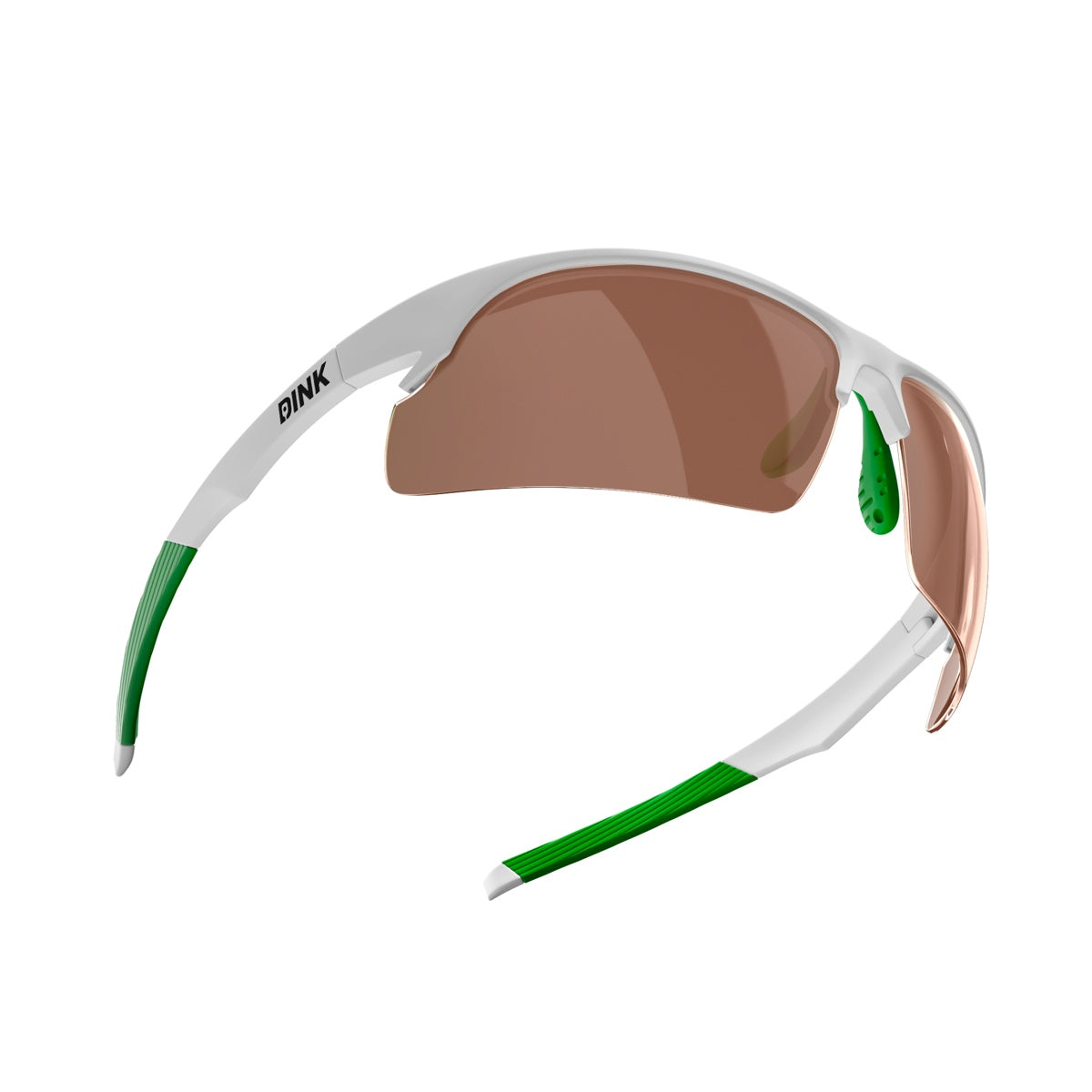 Dink Eyewear Daytona Pickleball Sunglasses – White/Green