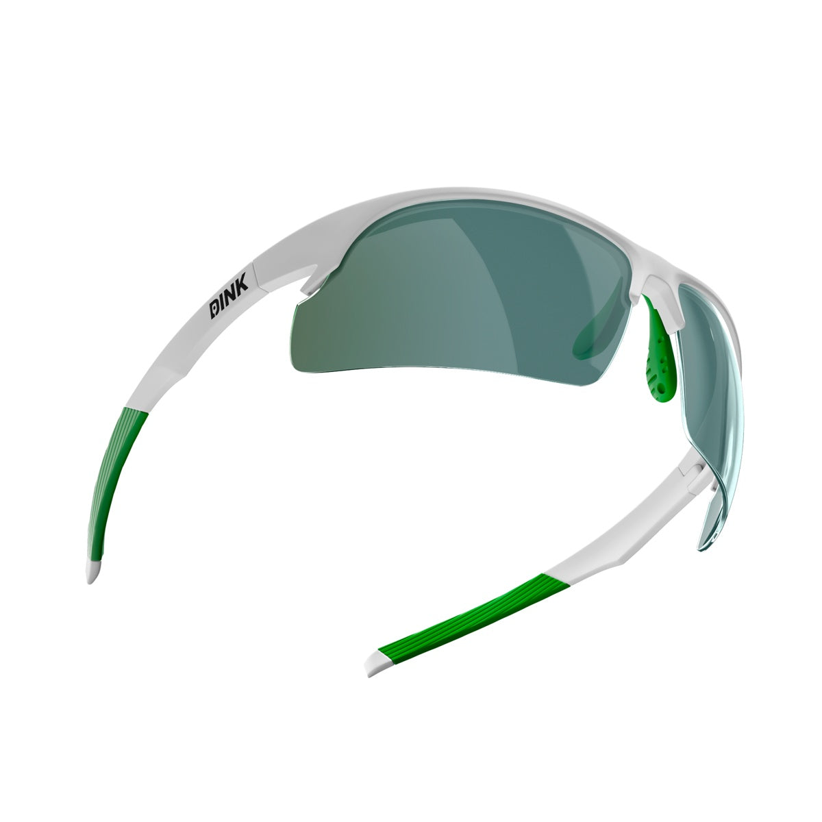 Dink Eyewear Daytona Pickleball Sunglasses – White/Green