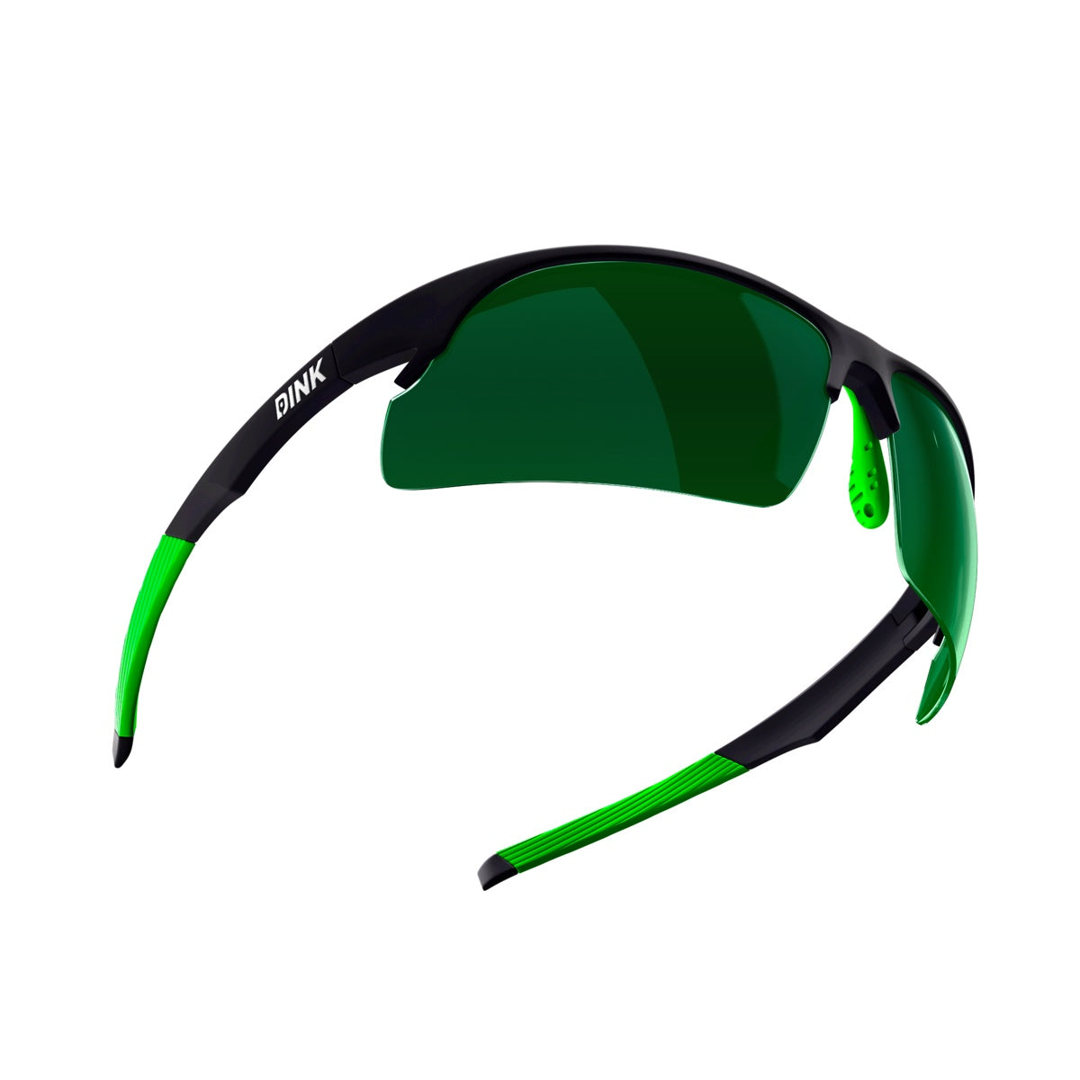 Dink Eyewear Daytona Pickleball Sunglasses – Black/Green